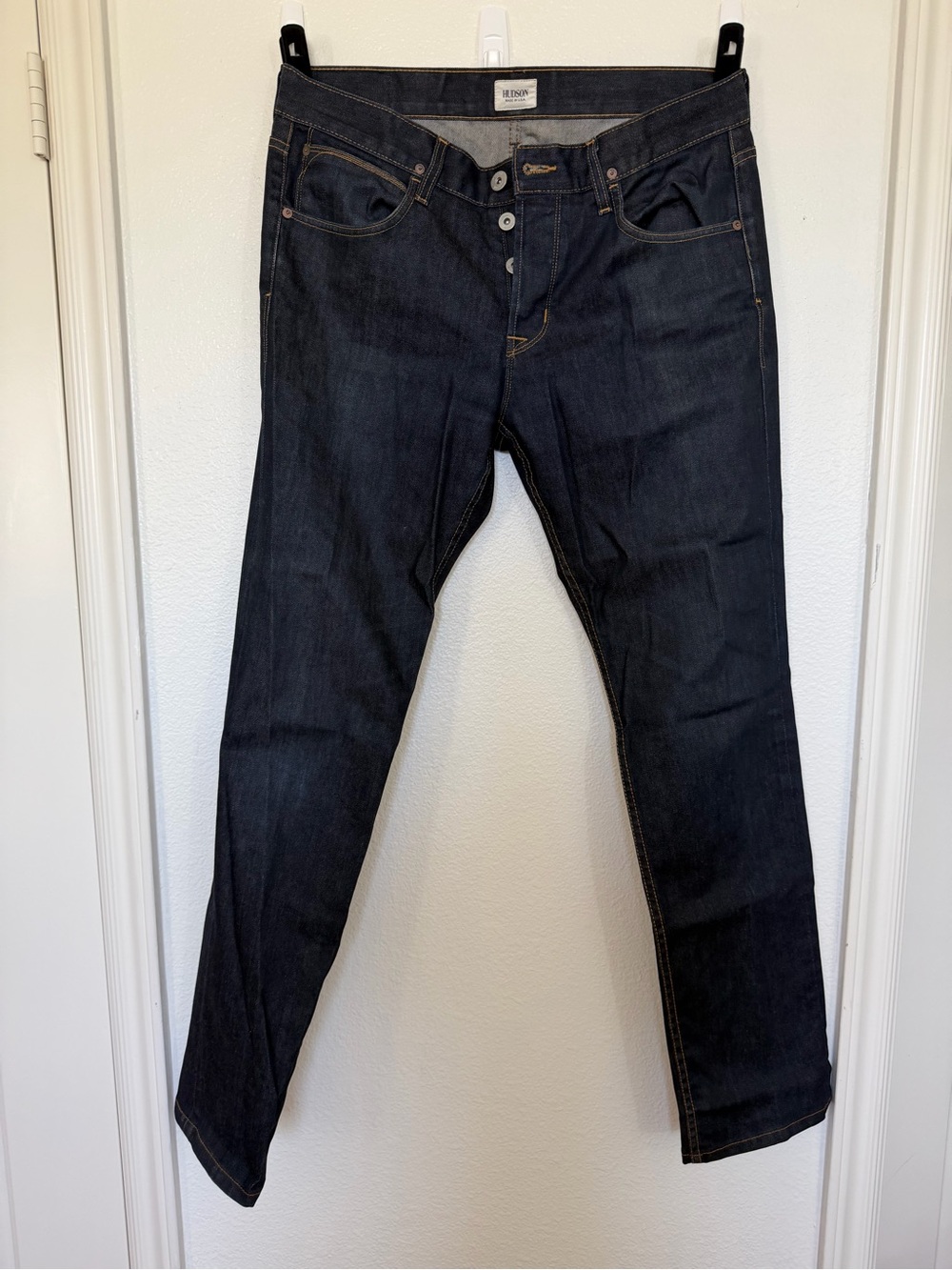Hudson Jeans Slim Straight Dark Indigo Men's Jeans